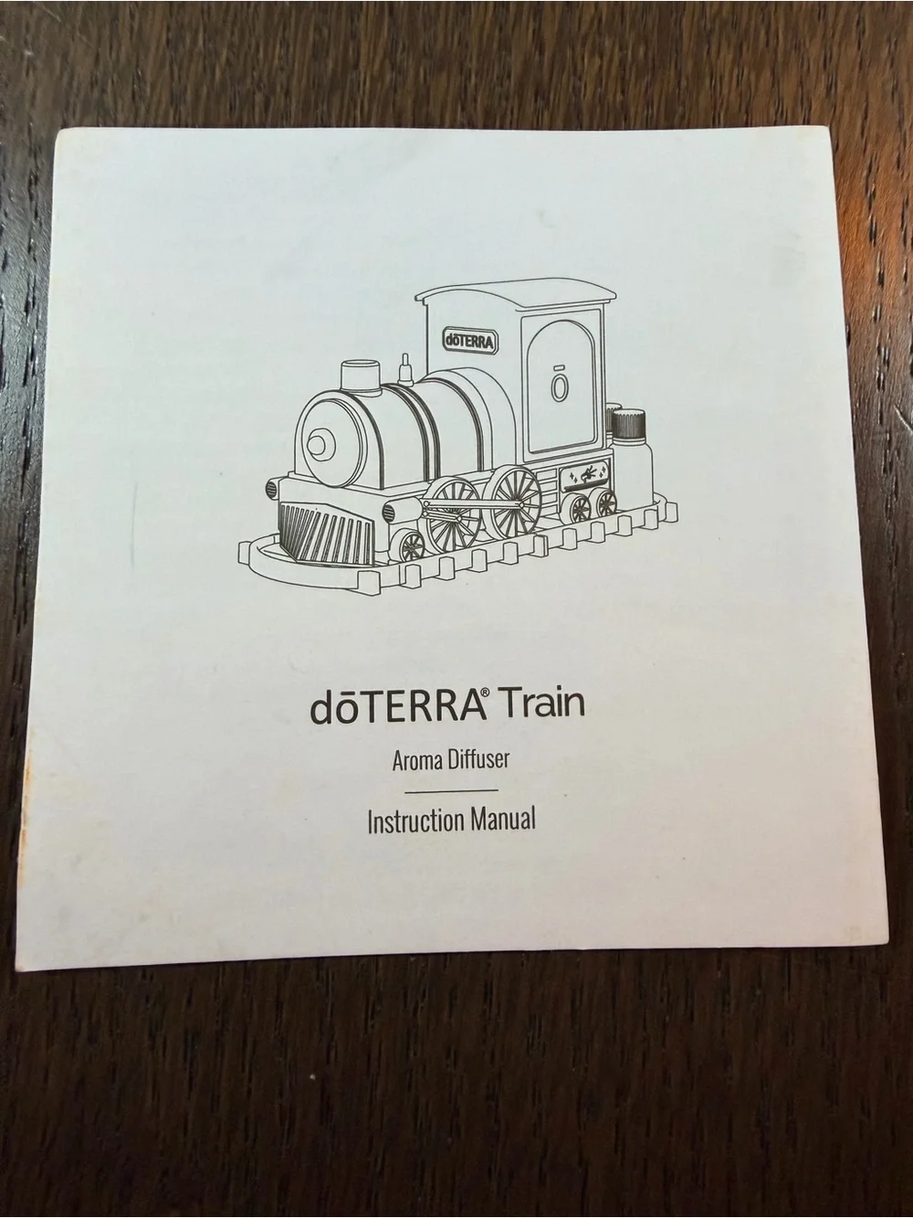 Doterra Red Train Aroma Diffuser with Train Track and Oil Holder
